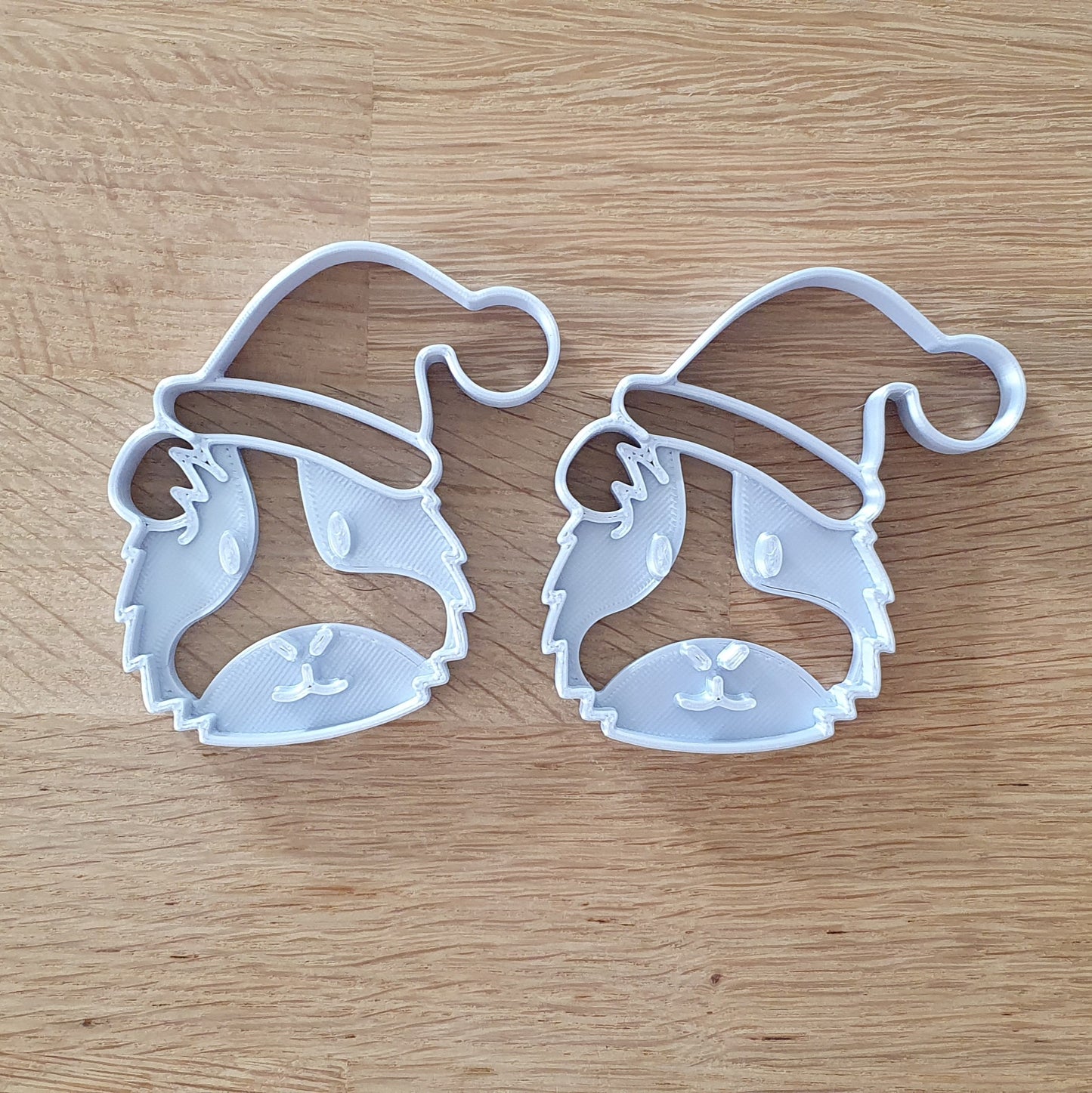 Keksausstecher Meerie mit Weihnachtsmütze