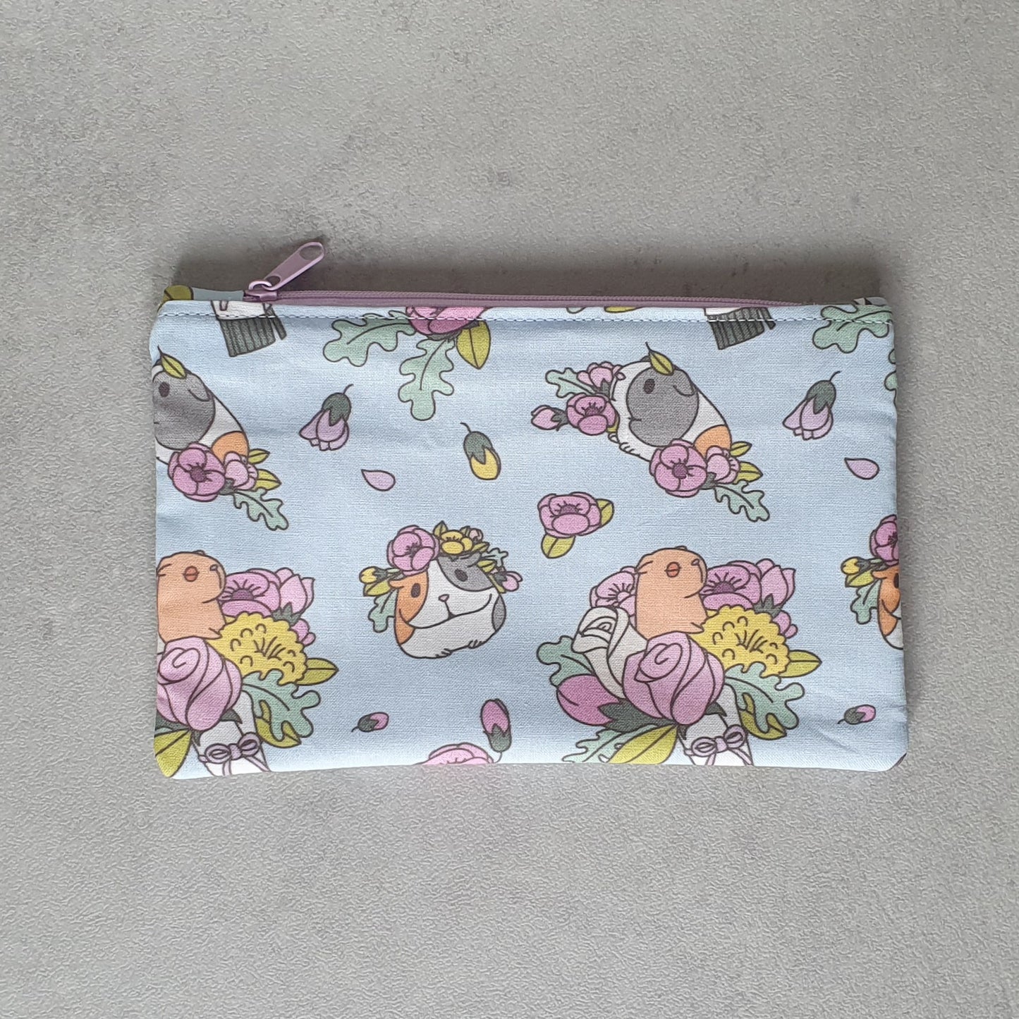 Kosmetiktasche mit Meerschweinchen Motiv