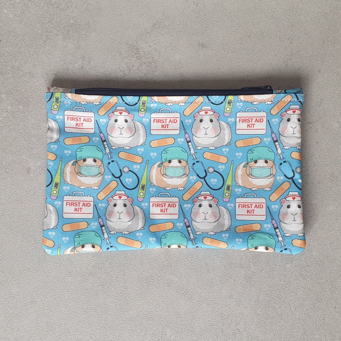 Kosmetiktasche mit Meerschweinchen Motiv