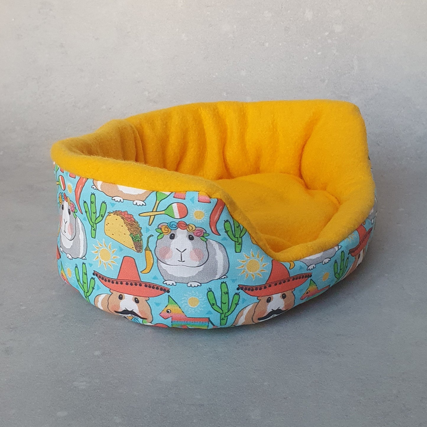 Kuschelnest mit Meerschweinchen Motiv