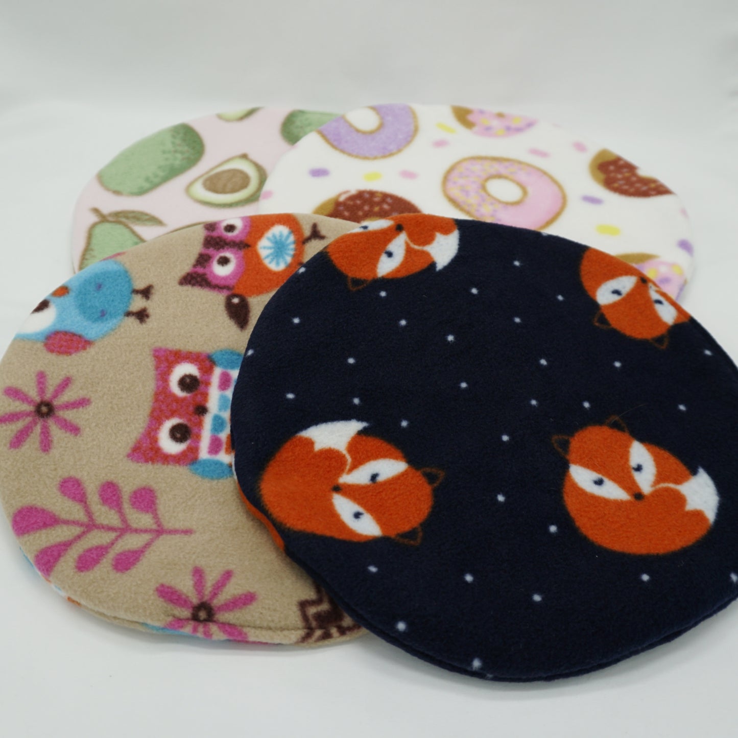 Pipi pad rund (gemustert)