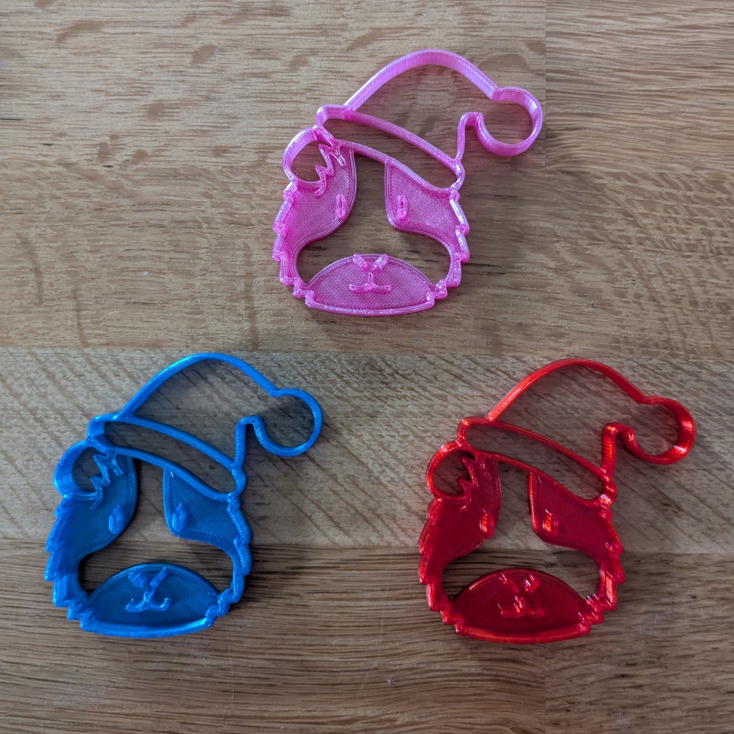 Keksausstecher Meerie mit Weihnachtsmütze