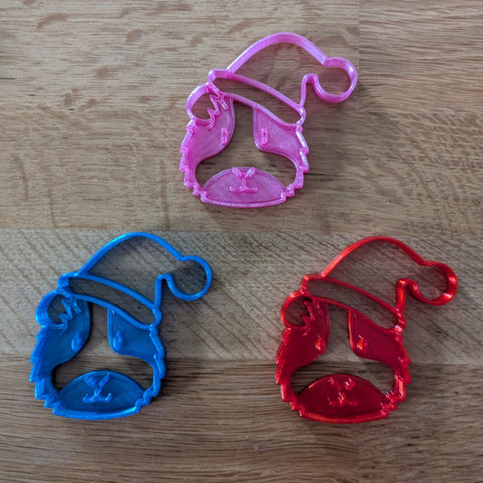 Keksausstecher Meerie mit Weihnachtsmütze